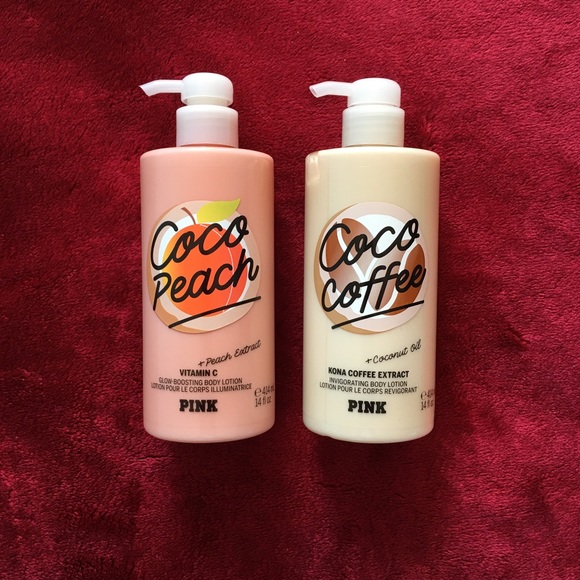 PINK Victoria's Secret Other - PINK, Victoria's Secret | 🥥Coco peach🍑/coffe☕️ bdy ltion| lot of 2